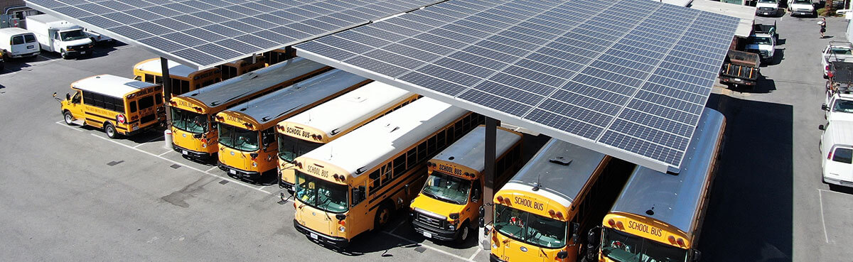 solar panels for schools parking carport